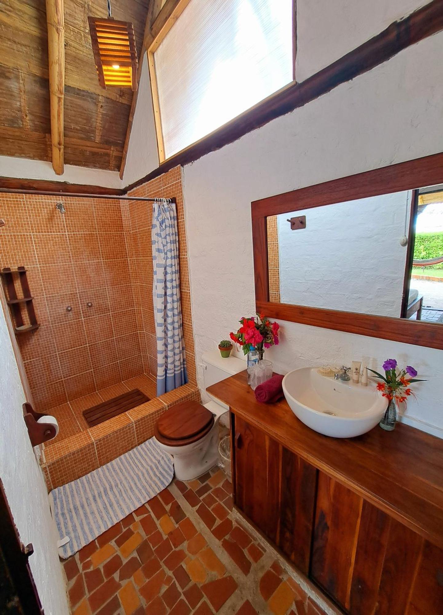 Cabanas La Tortuga อายัมเป ภายนอก รูปภาพ