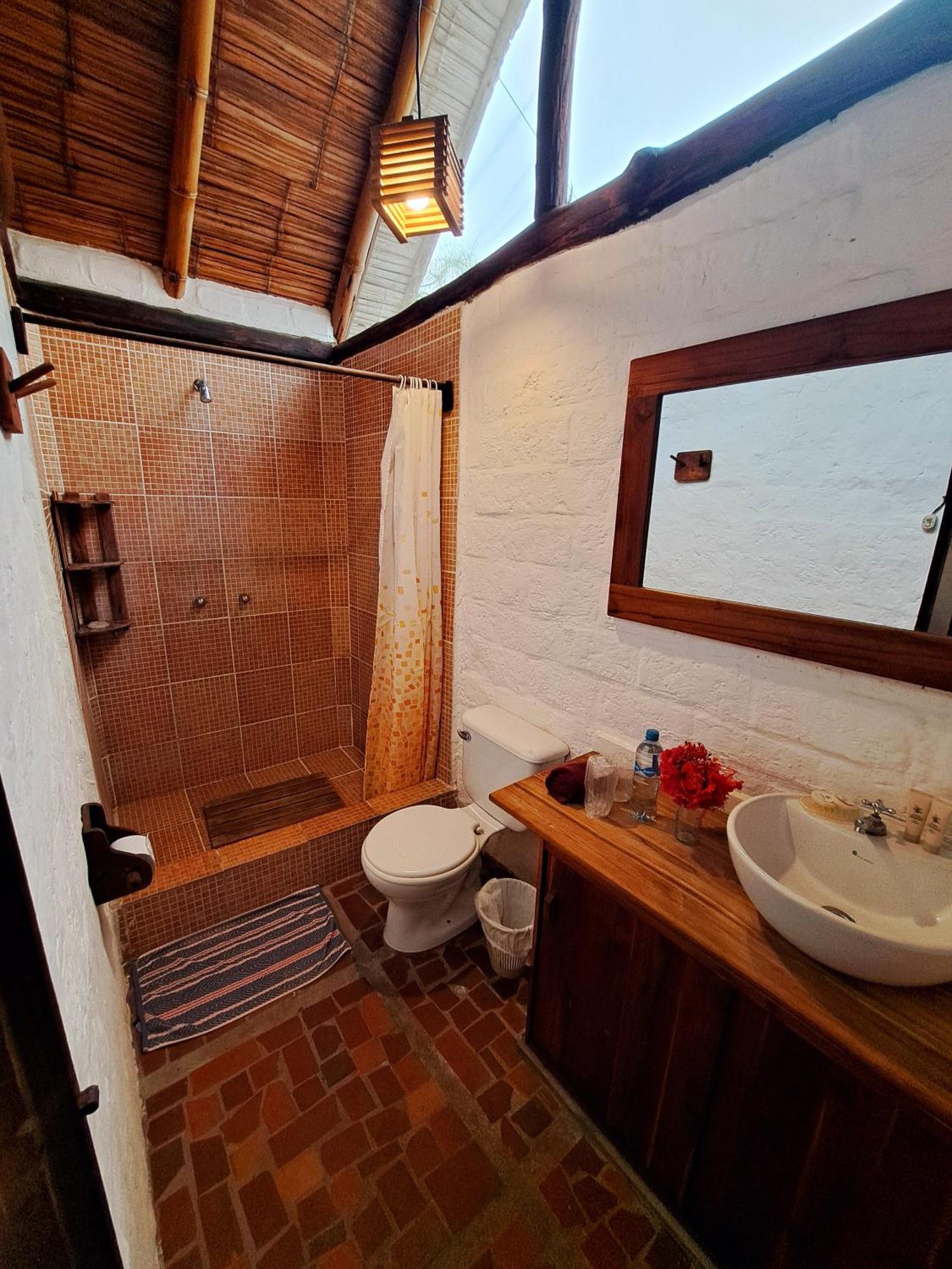 Cabanas La Tortuga อายัมเป ภายนอก รูปภาพ